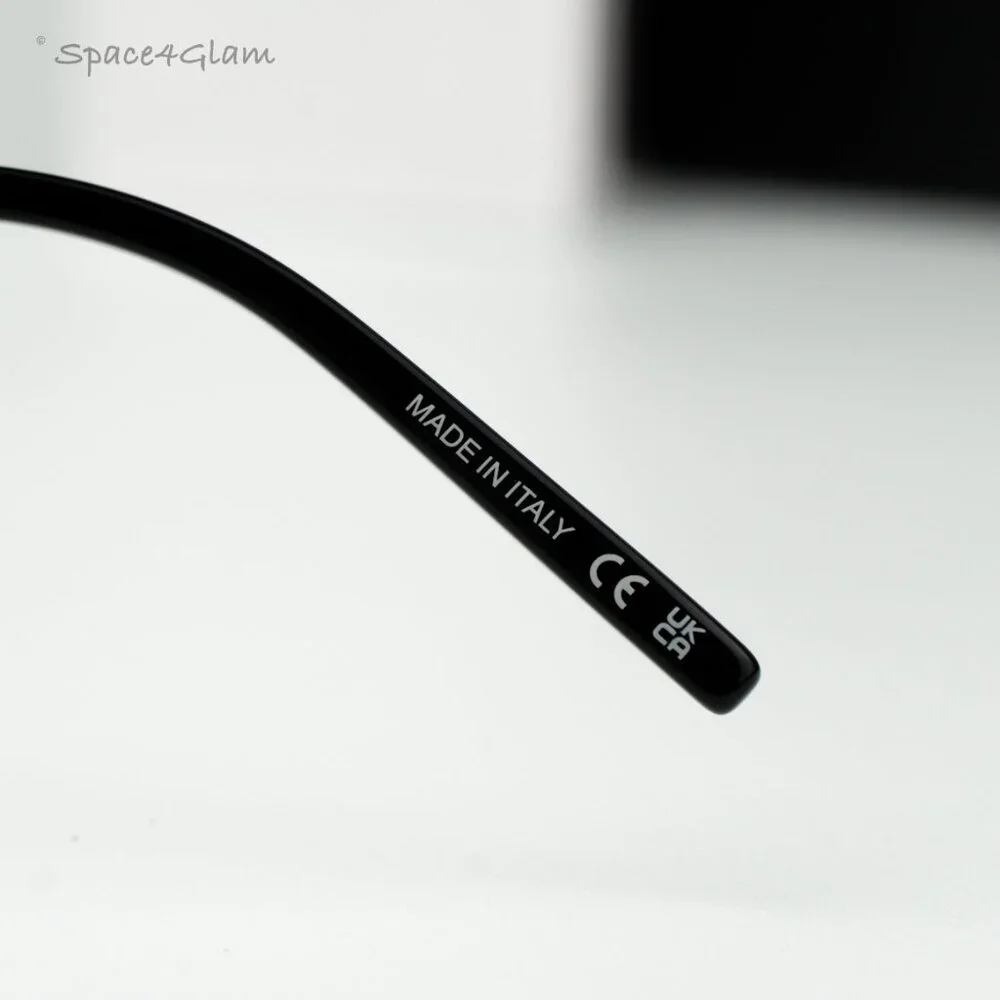 Saint Laurent Women Eyeglasses Black Demo Square SL474OPT 001 BRAND NEW